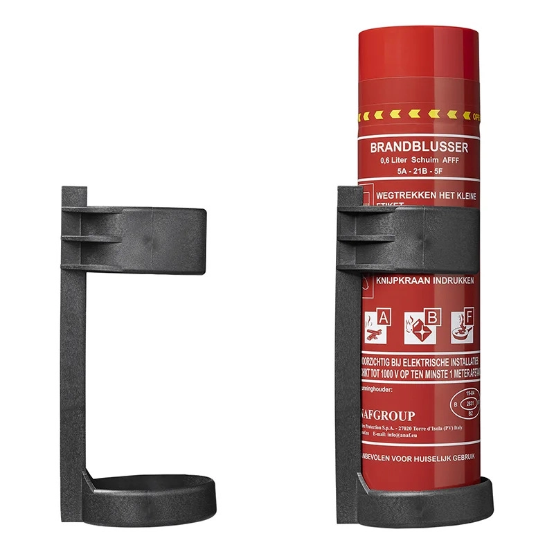 Wandhouder Zwart voor brandblusser