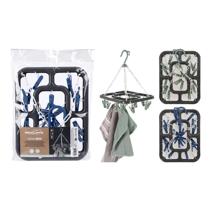 Washanger met 18 knijpers