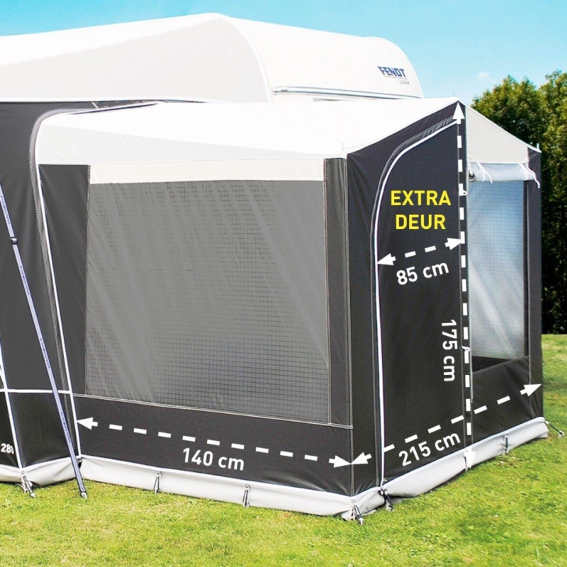 Uitbouw Ellips-280 met deur