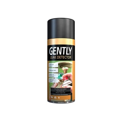Gently leak detector spray