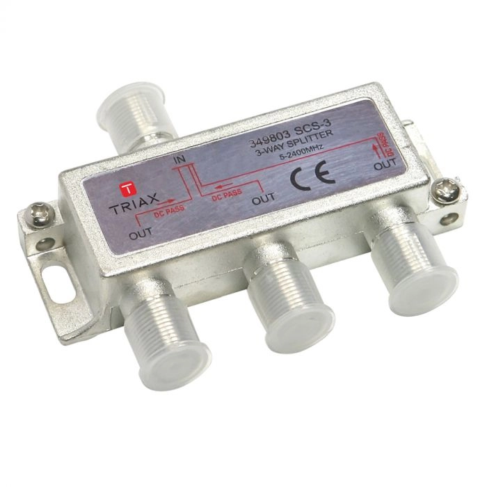 Triax splitter 3-voudig