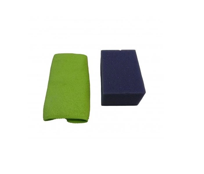 123 Poetsspons met doekje