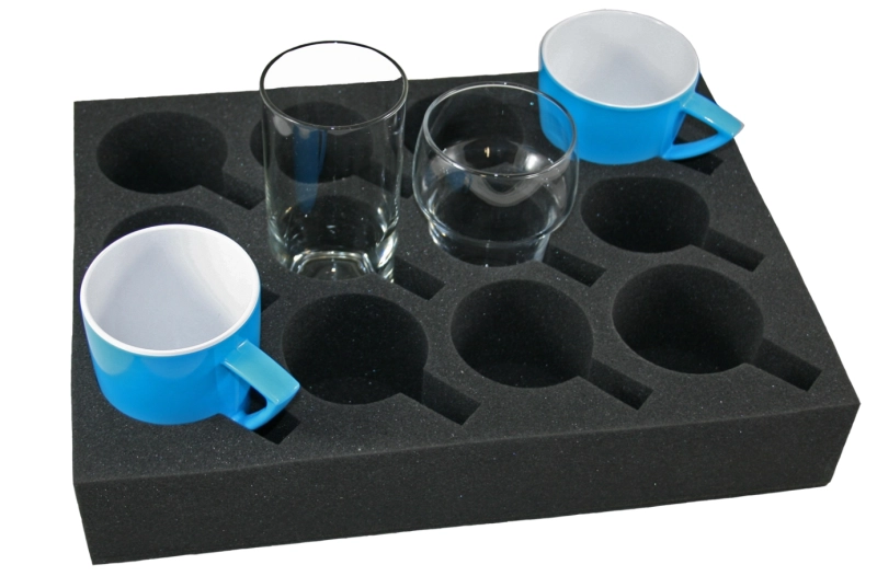 Houder foam Florence voor glazen