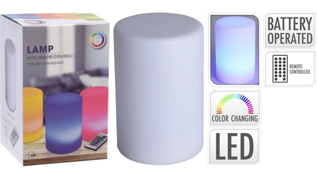 Tafel ledlamp color changing met remote