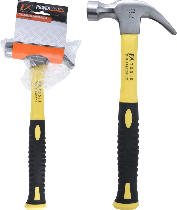 Klauwhamer met fiber handvat