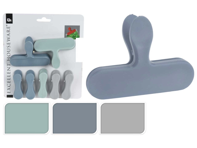 Vershoudclips set van 7 stuks