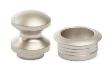 Mini drukknop + ring 2 st.