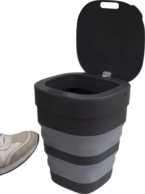 Eurotrail Afvalbak opvouwbaar met sensor