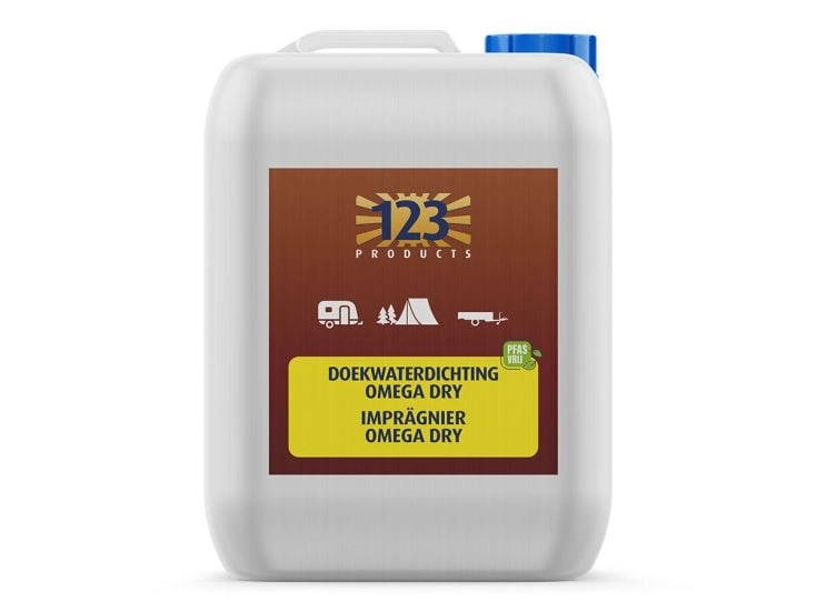 123 Doekwaterdichting droog doek 2.5 ltr