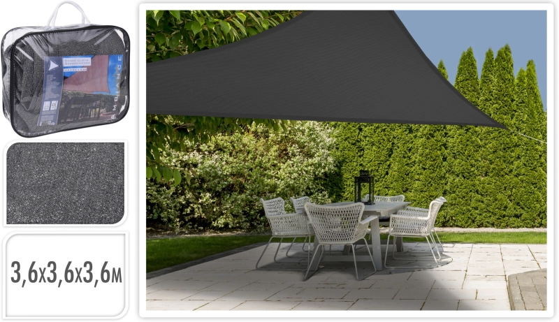 Schaduwdoek Driehoek