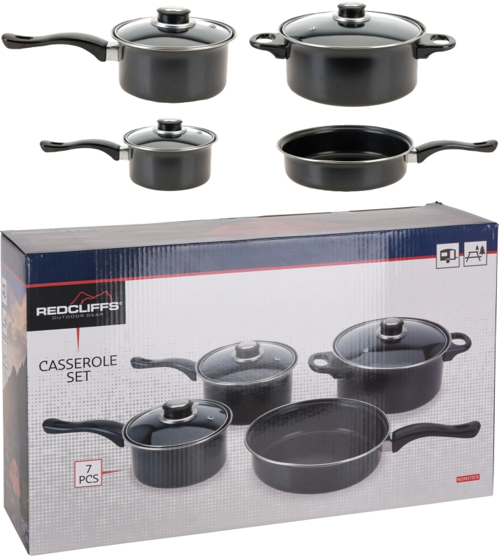 Pannenset 7 dlg Non Stick