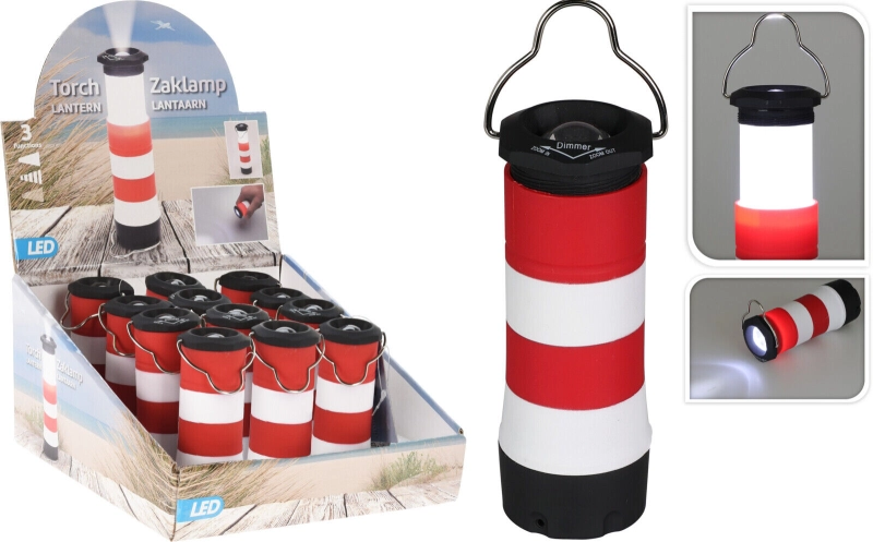 Zaklamp vuurtoren design