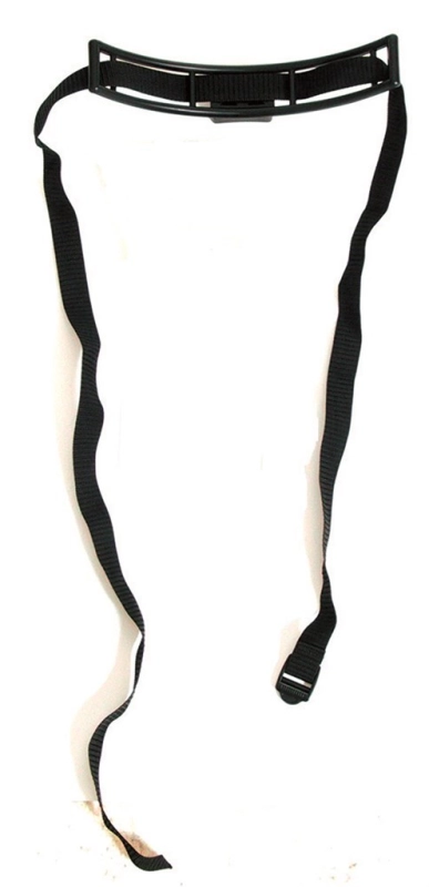 Gasflesbeugel universeel met riem